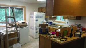 Kitchen in progress...