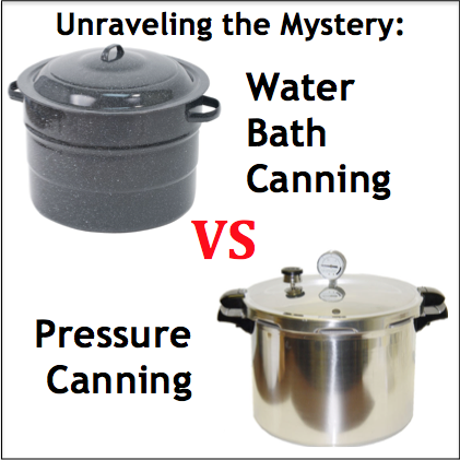 Unraveling the Mystery: Water Bath vs Pressure Canning - Homestead